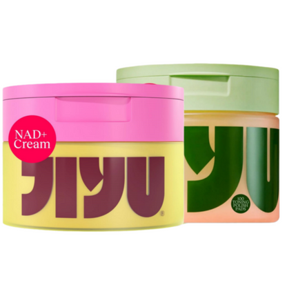 JiYu NAD+ Hydrating Face Moisturizer & Toning Polish Pads