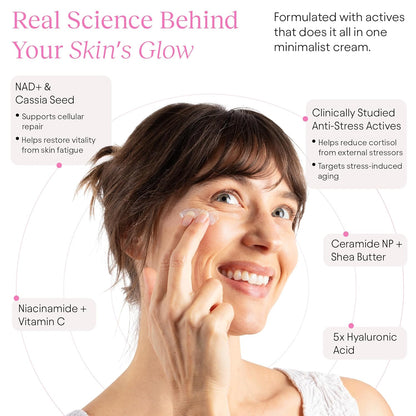 JiYu NAD+ Hydrating Face Moisturizer & Toning Polish Pads